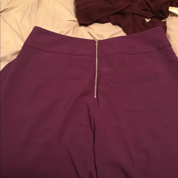 Dramatic Back Zip Pants - Picture 2 of 4